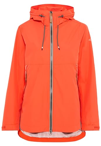 camel active Damen Leichte teXXXactive® Funktionsjacke aus recyceltem Polyester Orange womenswear-40 von camel active