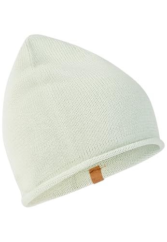 camel active Damen Leichter Strickbeanie aus Baumwolle Eukalyptus, Womenswear-OS von camel active