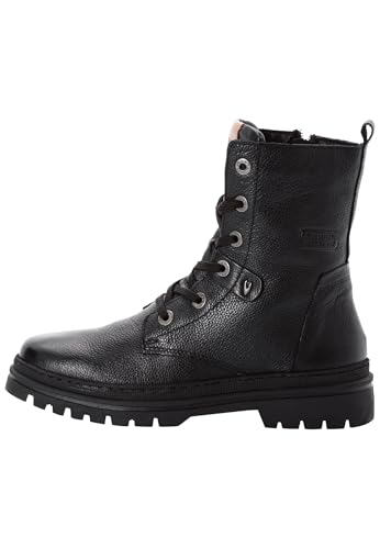 camel active Damen Mila Boot aus echtem Leder Schwarz womenswear-42 von camel active