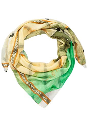camel active Womenswear Damen Modetuch in Wertigem Baumwoll-modal-Mix Halstuch, Mehrfarbig, OS von camel active