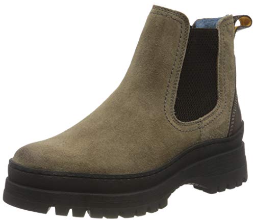 camel active Damen Mountain Chelsea-Stiefel, Taupe, 38 EU von camel active