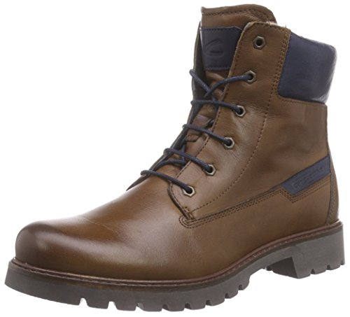 camel active Damen Outback 73 Kurzschaft Stiefel, Braun (Bison/Denim), 37 von camel active