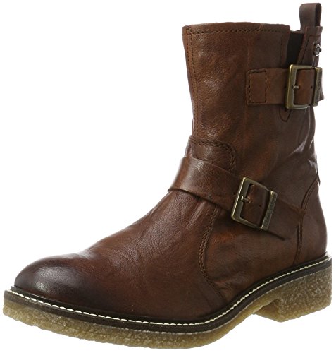 camel active Palm 72, Damen Biker Boots, Braun (Cognac), 37.5 EU (4.5 UK) von camel active