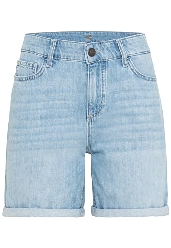 camel active Damen Relaxed Fit Jeans Shorts Hellblau, womenswear-32IN von camel active