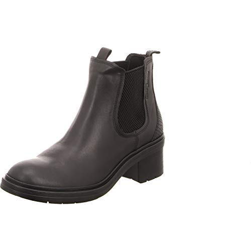 camel active Damen Rocket Heel 71 Chelsea Boots, Schwarz (Black 01), 38.5 von camel active