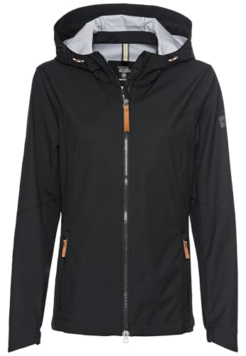 camel active Damen Softshell Jacke aus recyceltem Polyester Schwarz, womenswear-38 camel active Damen Softshell Jacke aus recyceltem Polyester Schwarz, womenswear-38 von camel active