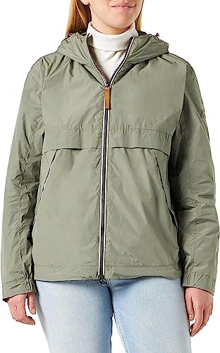 camel active Damen Sportlicher Windbreaker aus Recyceltem Polyester Jacket, Braun, 48 von camel active
