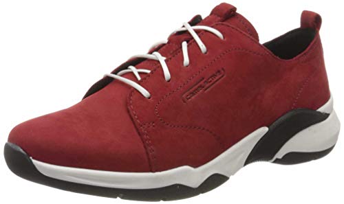 camel active Damen Starlight Sneaker, Rot (red 01), 38 EU von camel active
