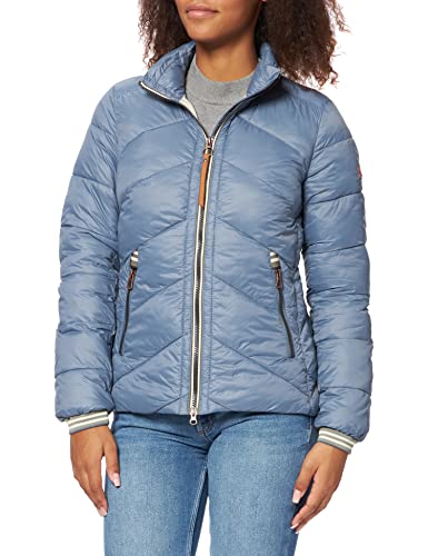 camel active Damen Steppjacke aus 100% recyceltem Polyamid Blau womenswear-34 von camel active