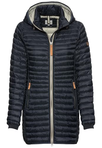 camel active Damen Steppjacke aus recyceltem Polyamid Dunkelblau, womenswear-48 von camel active