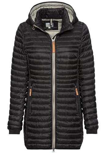 camel active Damen Steppjacke aus recyceltem Polyamid Schwarz, womenswear-44 von camel active