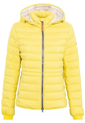 camel active Damen Steppjacke aus recyceltem Polyester Gelb, womenswear-38 von camel active