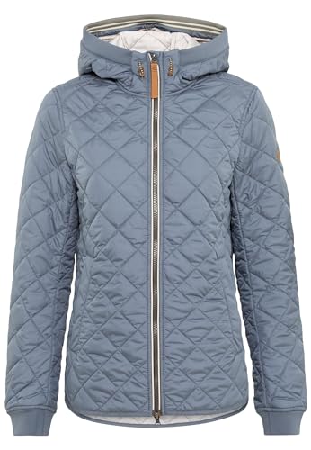 camel active Damen Steppjacke aus recyceltem Polyester Rauchblau, womenswear-36 von camel active