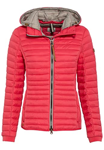camel active Damen Steppjacke aus recyceltem Polyester Rot, womenswear-34 von camel active