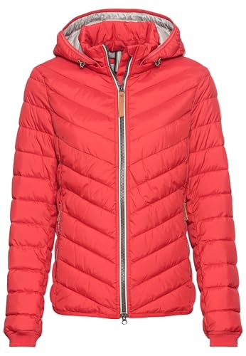 camel active Damen Steppjacke aus recyceltem Polyester Rot, womenswear-46 von camel active