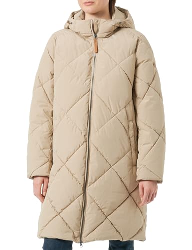 camel active Damen Steppmantel aus recyceltem Polyester Beige, womenswear-34 von camel active