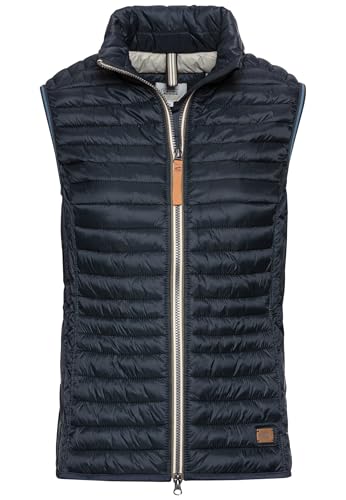 camel active Damen Steppweste aus recyceltem Polyamid Dunkelblau, womenswear-44 von camel active