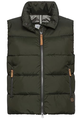 camel active Damen Steppweste aus recyceltem Polyester Dunkelgrün, womenswear-46 von camel active