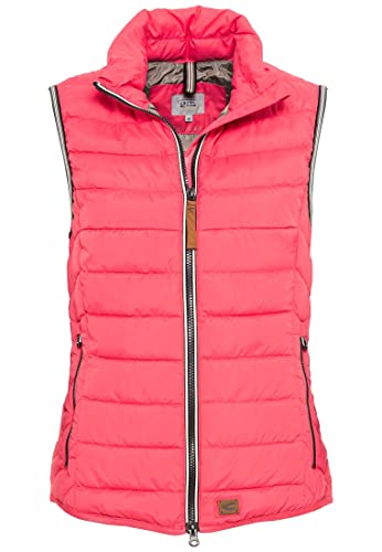 camel active Damen Steppweste aus recyceltem Polyester Pink, womenswear-38 von camel active