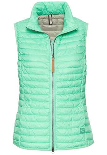 camel active Damen Steppweste mit reflektierenden Details Pfefferminze, womenswear-34 von camel active