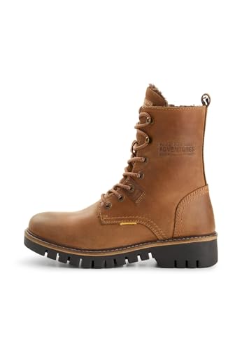 camel active Damen Stiefelette aus echtem Leder Braun, womenswear-40 von camel active