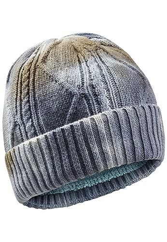 camel active Damen Strickmütze in Batikopitk Dusty Jade, Womenswear-OS von camel active