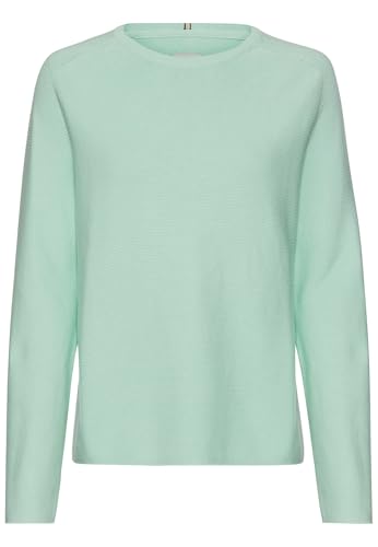 camel active Damen Strickpullover aus Reiner Baumwolle Hellgrün, Womenswear-XXL von camel active