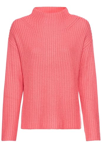 camel active Damen Strickpullover mit Rollkragen Pink, Womenswear-XXL von camel active