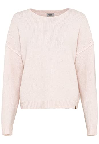 camel active Damen Strickpullover mit Rundhalsausschnitt Rosa, Womenswear-M von camel active