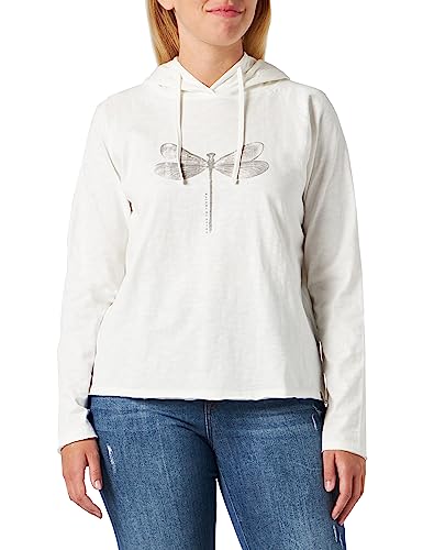 camel active Damen Sweathoodie aus Bio-Baumwolle Weiß, Womenswear-S von camel active