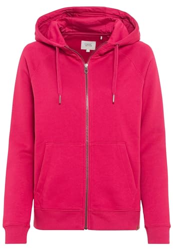 camel active Damen Sweatjacke mit Kapuze aus Reiner Baumwolle Magnolia, Womenswear-XXL von camel active