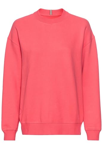 camel active Damen Sweatshirt aus Reiner Baumwolle Pink, Womenswear-M von camel active