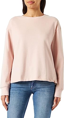camel active Damen Sweatshirt mit Rundhalsausschnitt Rosa, Womenswear-XL von camel active