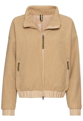 camel active Damen Teddy Blouson mit Stehkragen und 2-Wege-Reißverschluss Cashmere, womenswear-38 camel active Damen Teddy Blouson mit Stehkragen und 2-Wege-Reißverschluss Cashmere, womenswear-38 von camel active