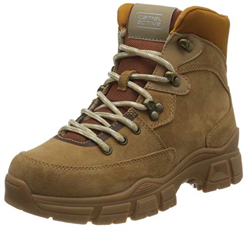 camel active Damen Trail Mode-Stiefel, Cognac, 37 EU von camel active