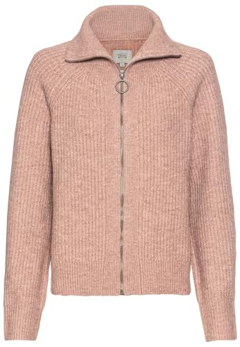 camel active Damen Troyer Pullover aus recyceltem Polyester Pink, Womenswear-M von camel active