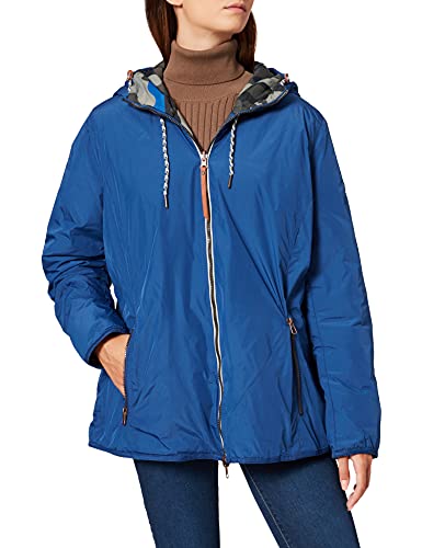 camel active Damen Wendejacke tailliert mit Kapuze Blau womenswear-40 von camel active