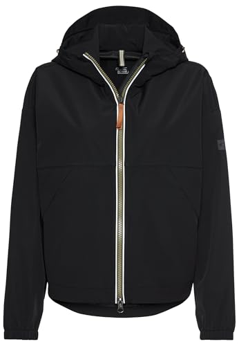 camel active Damen Windbreaker aus recyceltem Polyester Schwarz womenswear-42 von camel active