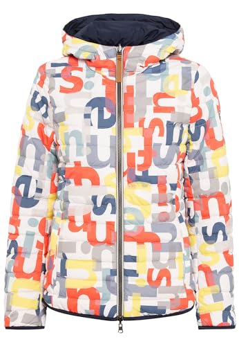camel active Damen Windbreaker mit Wendefunktion aus recyceltem Polyester Mehrfarbig, womenswear-38 von camel active