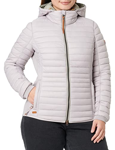 camel active Damen Leichte Steppjacke mit Abnehmbarer Kapuze Blouson, Rosa, 36 von camel active