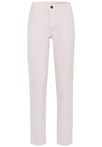 camel active Damen Worker Chino in Straight Fit Rosa, womenswear-30/30 von camel active