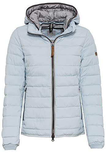 camel active Damen leichte Steppjacke mit abnehmbarer Kapuze Hellblau womenswear-34 von camel active