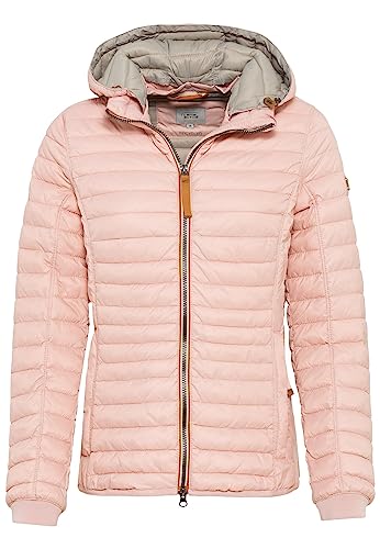 camel active Damen leichte Steppjacke mit Abnehmbarer Kapuze Rose, womenswear-34 von camel active