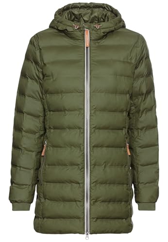 camel active Damen teXXXactive® Funktionsjacke aus recyceltem Polyester Dunkelgrün, womenswear-48 von camel active