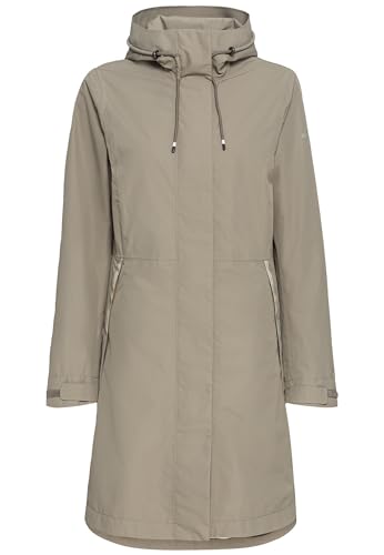 camel active Damen teXXXactive® Mantel aus recyceltem Polyester Salbei, womenswear-36 von camel active