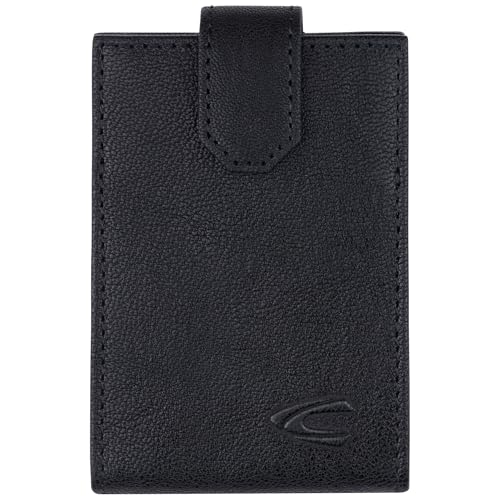 camel active Leder Kartenetui Discover Card Wallet Black schwarz von camel active
