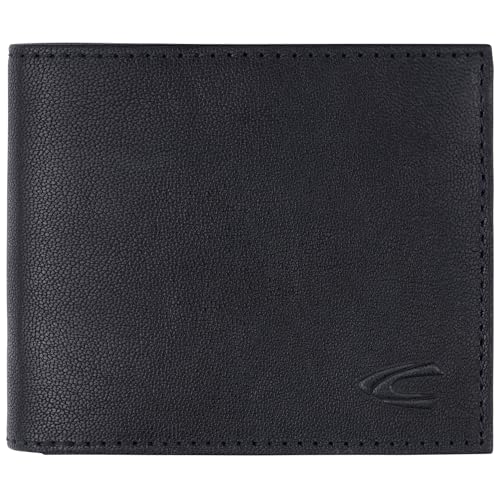 camel active Leder Geldbörse Discover Jeans Wallet Black schwarz von camel active