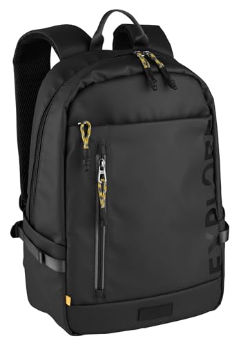 camel active Explore Herren Rucksack Backpack Mittelgroß Schwarz von camel active