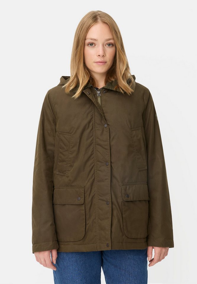 camel active Fieldjacket mit abnehmbarer Kapuze und Kordkragen Langarm von camel active