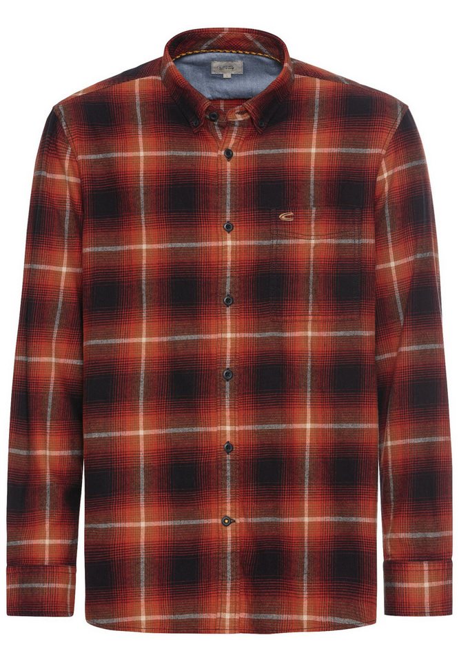 camel active Flanellhemd Longsleeve shirt PUMPKIN von camel active